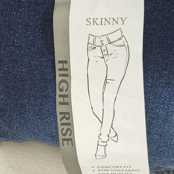 Satin Doll High Rise Skinny Women's Jeans Size 18 Blue Denim Pants NEW - Picture 9 of 9